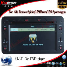 Специальный автомобильный DVD-плеер для Alfa Romeo Spider / Alfa Romeo159 GPS-навигация (HL-8804GB)